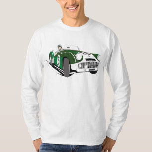 T-shirt Vintage Triumph Car Randonnée Canard