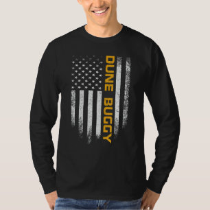 T-shirt Vintage USA American Dlag Dune Buggy Sand Driver R