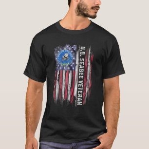 T-shirt Vintage USA American Flag Fier Vétérinaire de la m