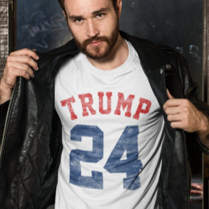 T-shirt Vintage Varsity Donald Trump pour le président 202