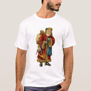 T-shirt Vintage Vieux Monde Noël Père Noël