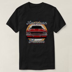 T-shirt Vintage voiture musculaire classique