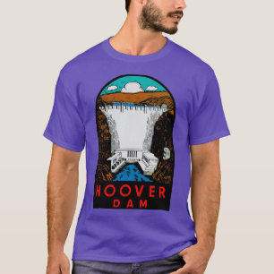 T-shirt Vintage voyage du barrage Hoover