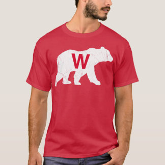 T-shirt Vintage W Bear Blue 1