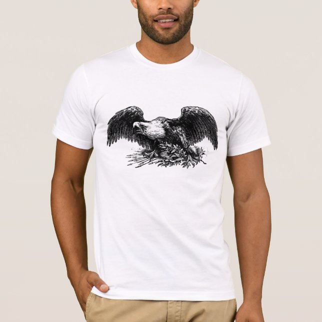 T-shirt Vintage War Eagle (Devant)