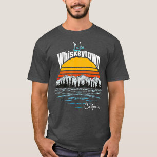 T-shirt Vintage Whiskeytown Lake Redding Californie Souven