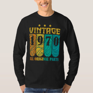 T-shirt Vintage with All Original Parts and Born in 1970