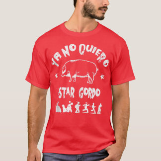T-shirt Vintage Ya No Quiero Estar Gordo 
