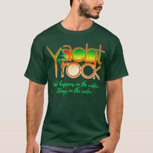 T-shirt Vintage Yacht Rock T Party Bateau Beachwear