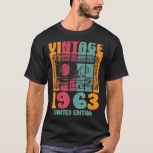 T-shirt Vintages grands succès 1963 Anniversaire rétro