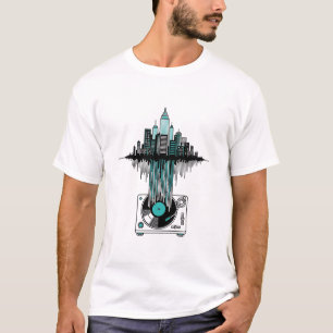 T-shirt Vinyl City Soundwave   Amoureux de la musique d'ar