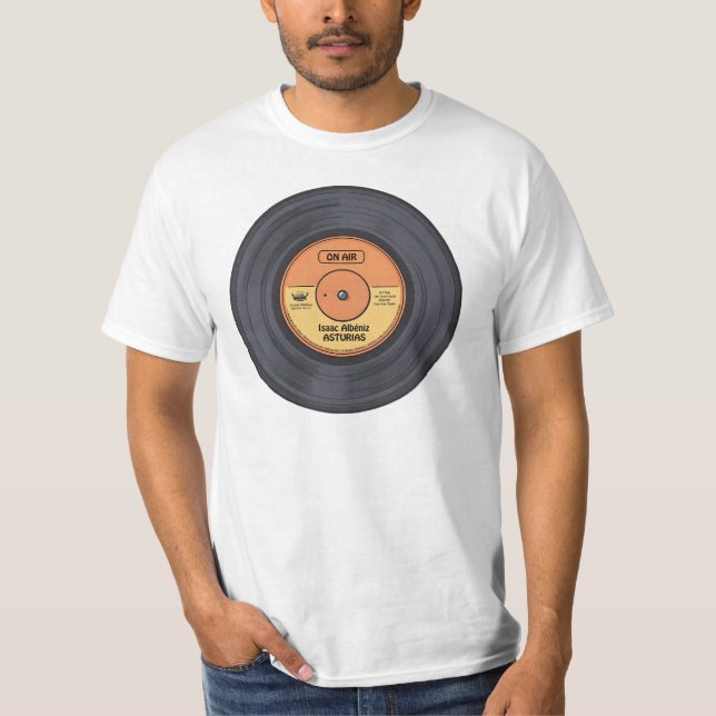 T-shirt vinyl, graffiti, musique, street art, urban (Devant)