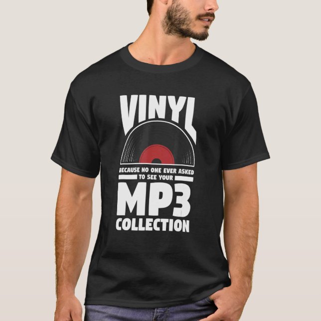 T-shirt Vinyl Parce Que Personne N'A Jamais Demandé De Voi (Devant)