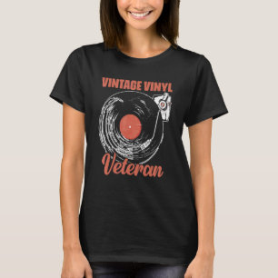 T-shirt Vinyl Record LP Retro Vinyl Vintage pour la musiqu