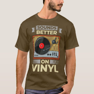 T-shirt Vinyl Record Player LP Music Album