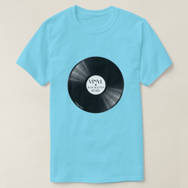 T-shirt Vinyl - Une chemise MisterP (Design devant)