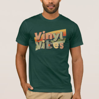 T-shirt Vinyl Vibes | Collection de lecteurs d'enr