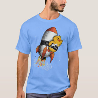 T-shirt Violence à grande vitesse Funny Duck par Tobe Fons