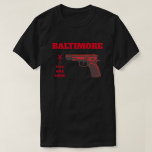 T-shirt Violence armée de Baltimore
