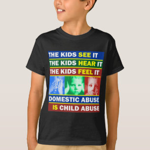 T-shirt Violence familiale