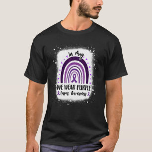 T-shirt Violet Lupus Sensibilisation Peut-On Porter Un Arc