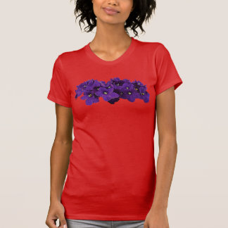 T-shirt Violette africaine