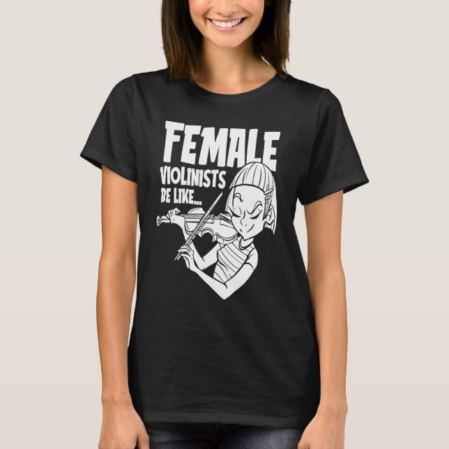 T-shirt Violin Humor  Fiddle Fiddler Violinist (Devant)