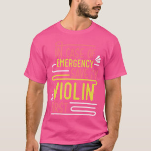 T-shirt Violiniste Musicien Orchestre Instrument Violon