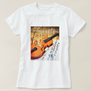 T-shirt Violon