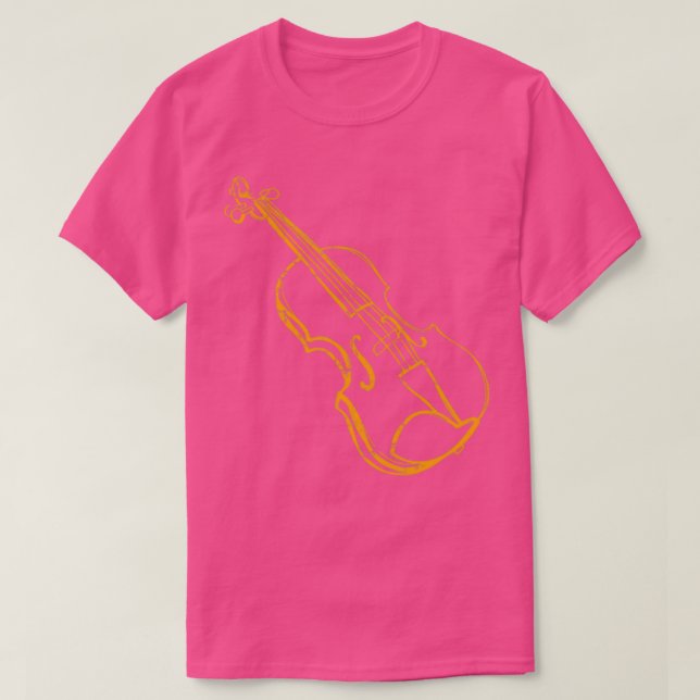 T-shirt Violon 5 (Design devant)