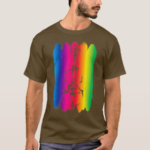 T-shirt Violon Art Violoniste Idée cadeau Fiddle Fiddler