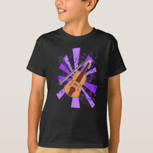 T-shirt Violon et musique