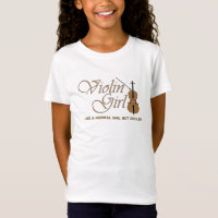 Violon fille, comme une fille normale mais glacièr