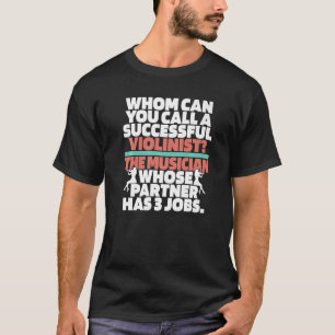 T-shirt Violon Hilariant Fiddler Fiddle Violinist