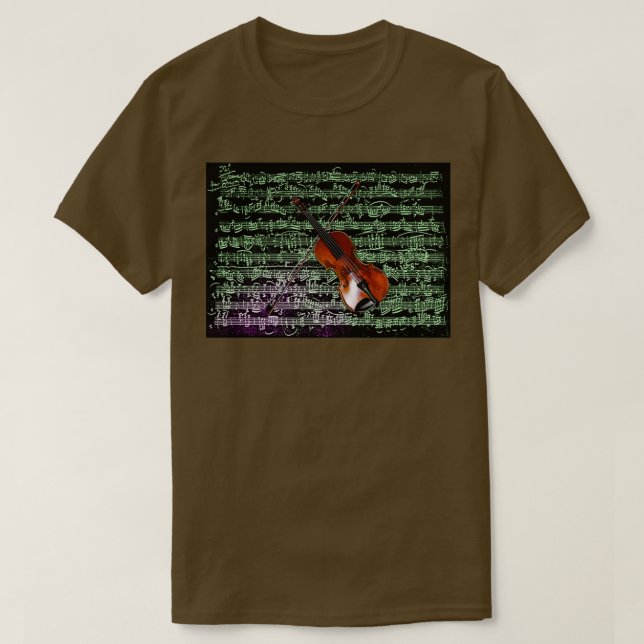 T-shirt Violon Paganini (Design devant)
