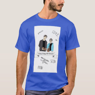 T-shirt Violon Twoset à l'intérieur de la conception de bl
