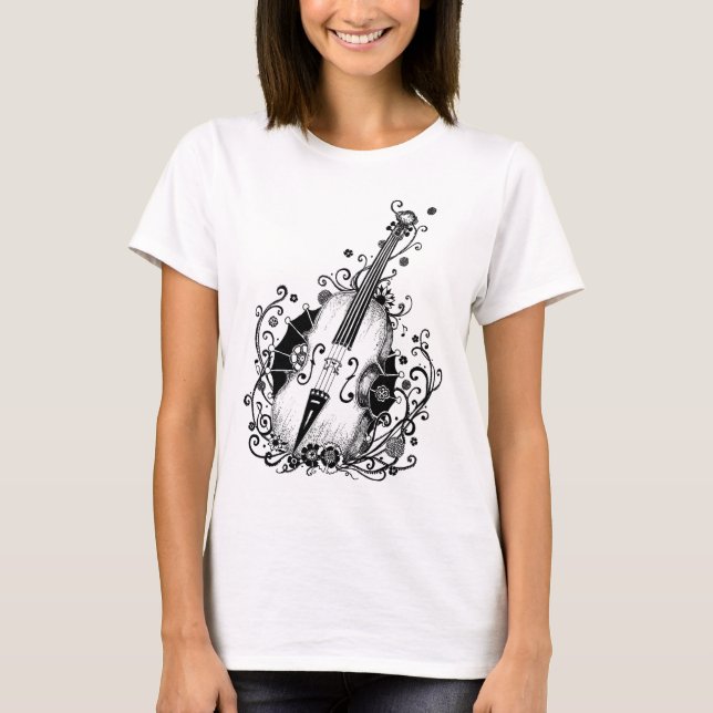 T-shirt Violon/violoncelle (Devant)