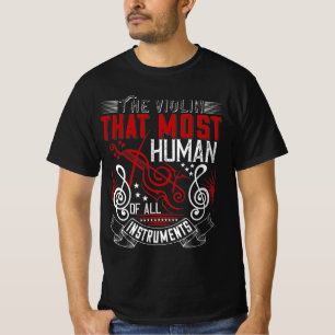 T-shirt Violon violoniste don