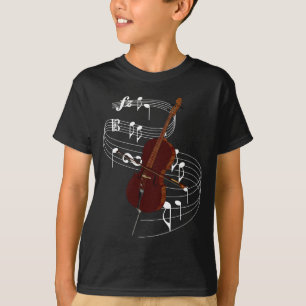 T-shirt Violoncelle