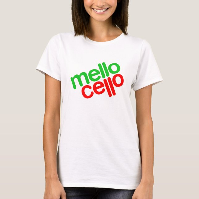 T-shirt Violoncelle de Mello (femmes) (Devant)