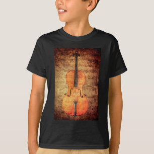 T-shirt Violoncelle vintage