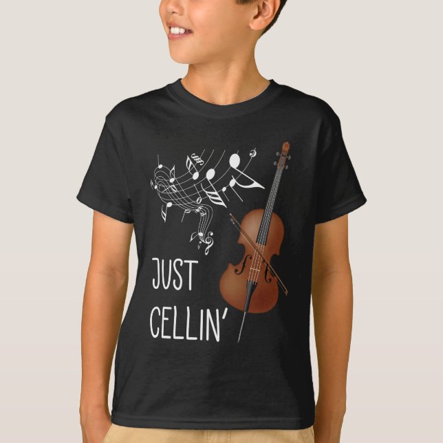 T-shirt Violoncello Humour Cellist à cordes violoncelle (Devant)