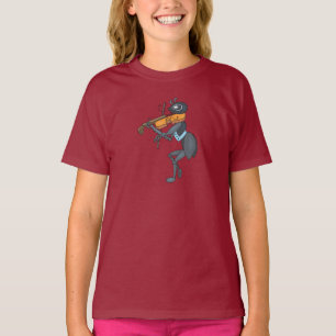 T-shirt violoniste de cigale