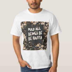 T-shirt Vipassana Méditation Peut Tous Être Heureux