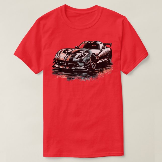 T-shirt Vipère Dodge 22 (Design devant)