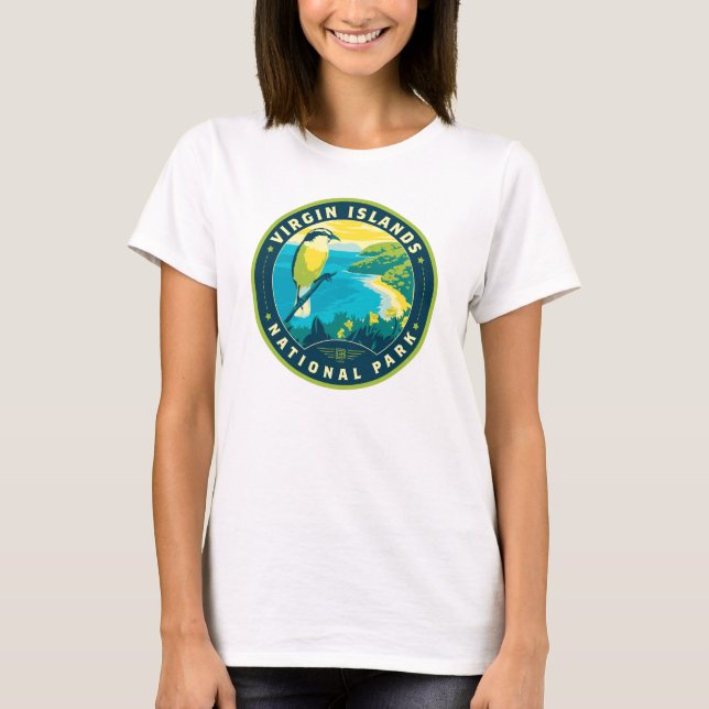 T-shirt Virgin Islands National Park (Devant)