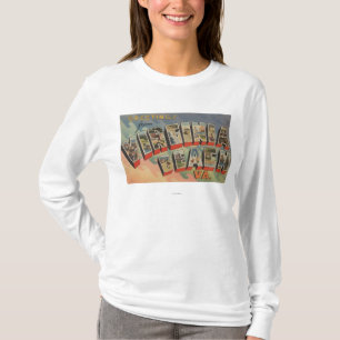 T-shirt Virginia Beach, la Virginie - grandes scènes de