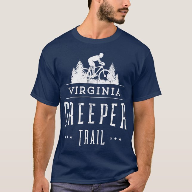 T-shirt Virginia Creeper Trail (Devant)