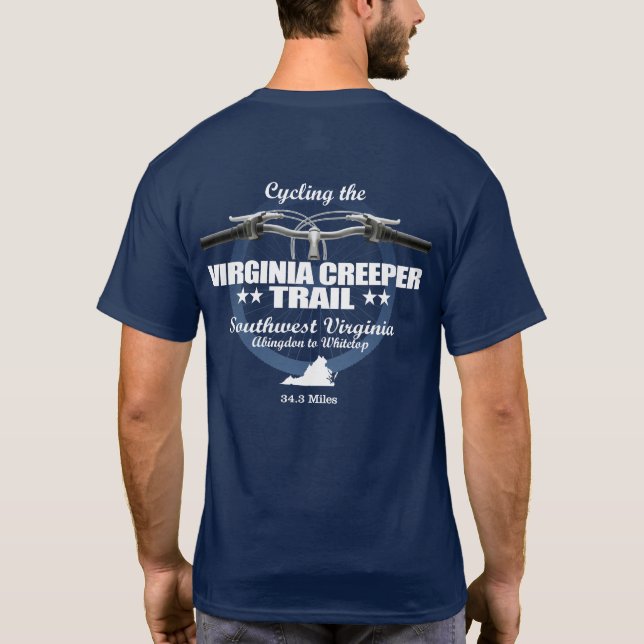 T-shirt Virginia Creeper Trail (H2) (Dos)