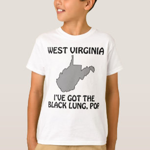 T-shirt Virginie-Occidentale - J'ai la maladie du charbon,